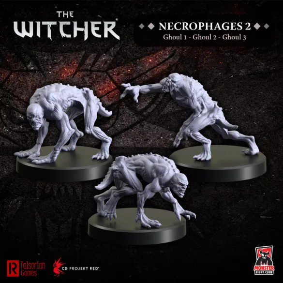 MFC - The Witcher Miniatures - Necrophages 1 - Ghouls-MFC70016