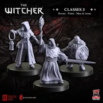 MFC - The Witcher Miniatures - Classes 03 - Doctor, Priest, Man-at-Arms-MFC70006