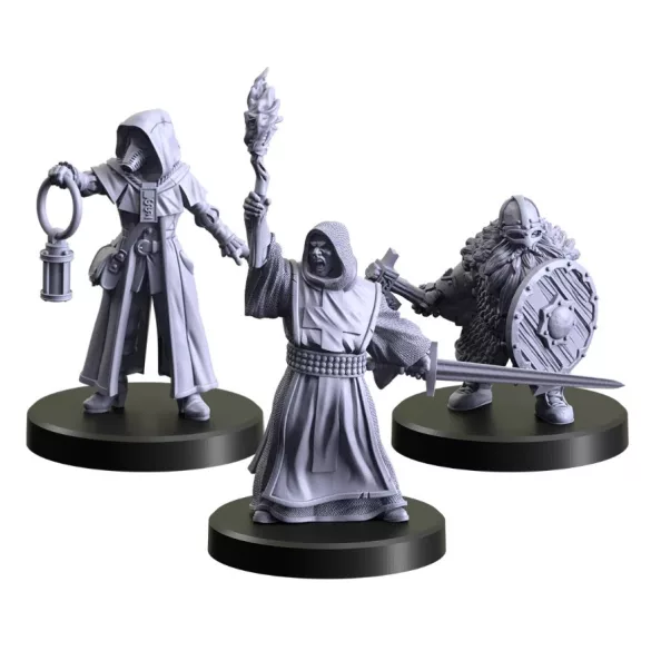 MFC - The Witcher Miniatures - Classes 03 - Doctor, Priest, Man-at-Arms-MFC70006