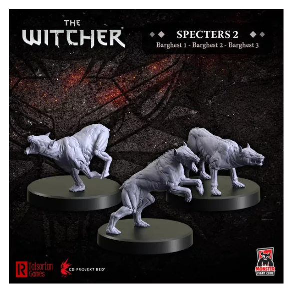 MFC - The Witcher Miniatures - Specters 2 - Barghests-MFC70020
