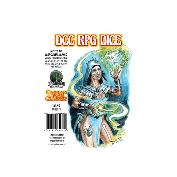 DCC Dice: Motes of Mercurial Magic-GMG6078