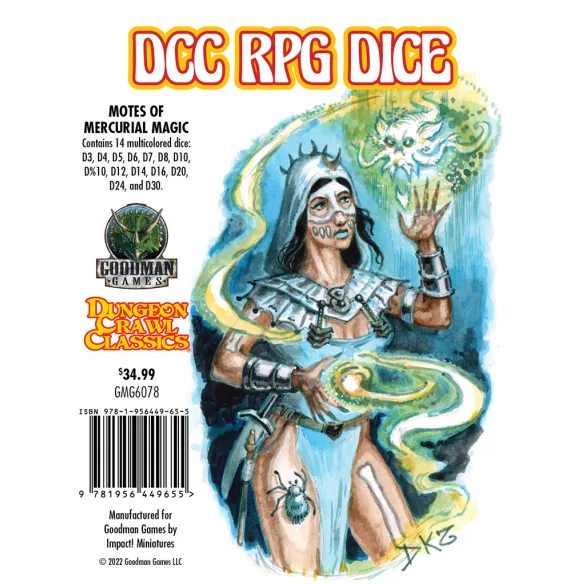 DCC Dice: Motes of Mercurial Magic-GMG6078