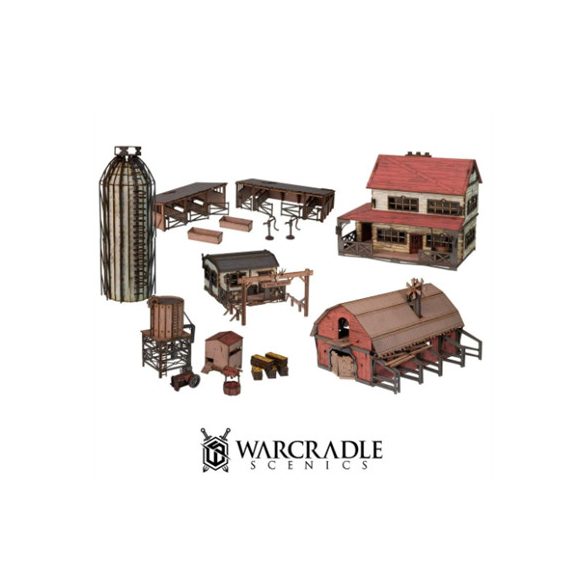 Warcradle Scenics: Buckhorn Ranch Set - EN-WSA570001