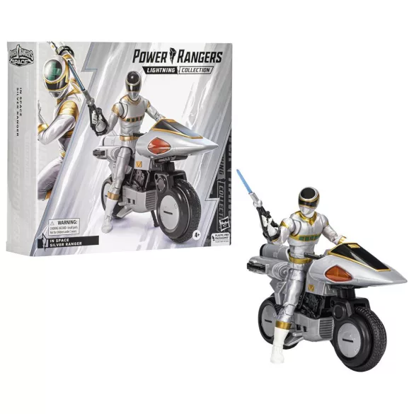 Power Rangers Lightning Collection In Space Silver Rangerß-F82065X00