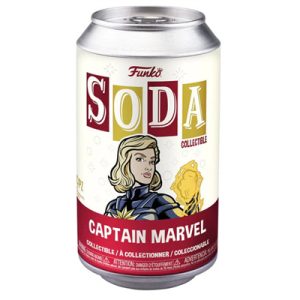 Funko POP! Vinyl SODA: Marvel - Captain Marvel w/Ch (5+1 chase figure)-FK68764