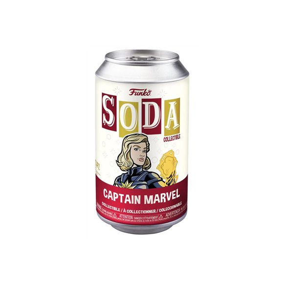 Funko POP! Vinyl SODA: Marvel - Captain Marvel w/Ch (5+1 chase figure)-FK68764