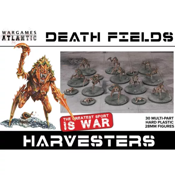 Death Fields: Harvesters - Alien Bugs miniatűra készlet - angol kiadás
