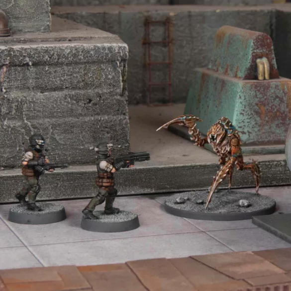Death Fields: Harvesters - Alien Bugs miniatűra készlet - angol kiadás