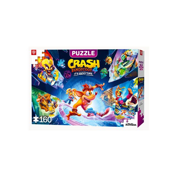 Kids: Crash Bandicoot 4: It's About Time Puzzles 160-40365