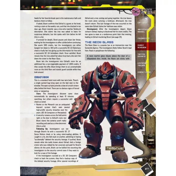 Starfinder Adventure: Drift Crisis Case Files - EN-PZO7606