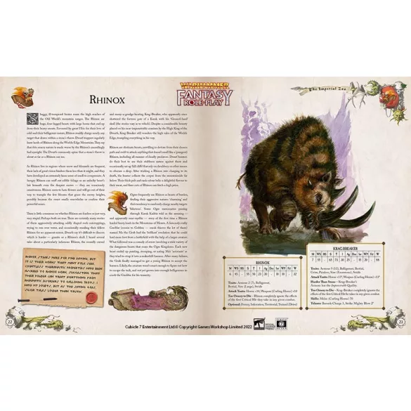 WFRP The Imperial Zoo Collectors Ed. - EN-CB72468