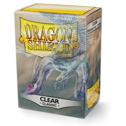 Dragon Shield Standard Sleeves - Clear (100 Sleeves)-AT-10001