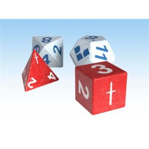 Knights of the Round: Academy RPG - 24 Custom Dice set-KotRA-DICe