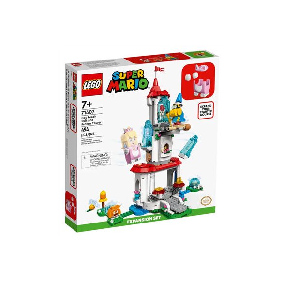 LEGO - Super Mario - Cat Peach Suit and Frozen Tower Expansion Set-6379543-71407