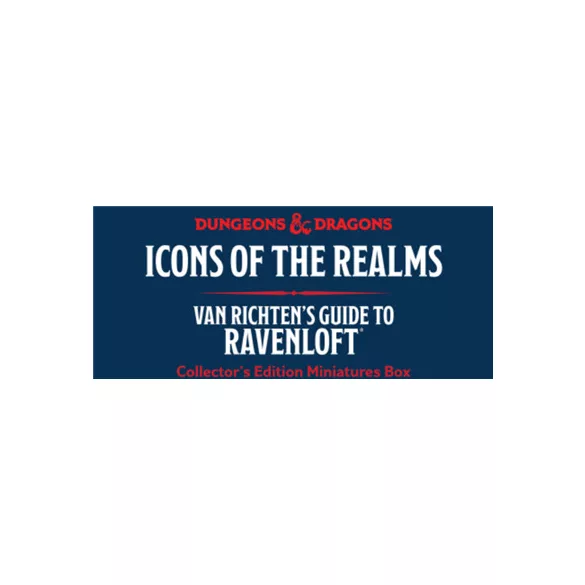D&D Icons of the Realms: Van Richten's Guide to Ravenloft - Collector's Edition Box (Set 21)-96072