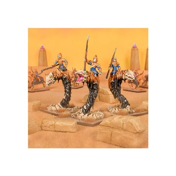 Kings of War - Empire of Dust Sandborne Wyrmriders Regiment - EN-MGKWT310