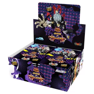 My Hero Academia CCG Series 4: League of Villains First Edition Booster Display (24 packs) - EN
