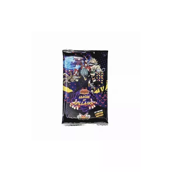 My Hero Academia CCG Series 4: League of Villains First Edition Booster Display (24 packs) - EN
