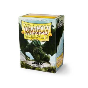 Dragon Shield Standard Sleeves - Green (100 Sleeves)-AT-10004