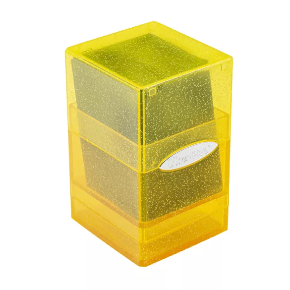 UP - Satin Tower - Glitter Yellow deck box