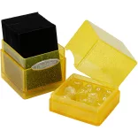 UP - Satin Tower - Glitter Yellow deck box