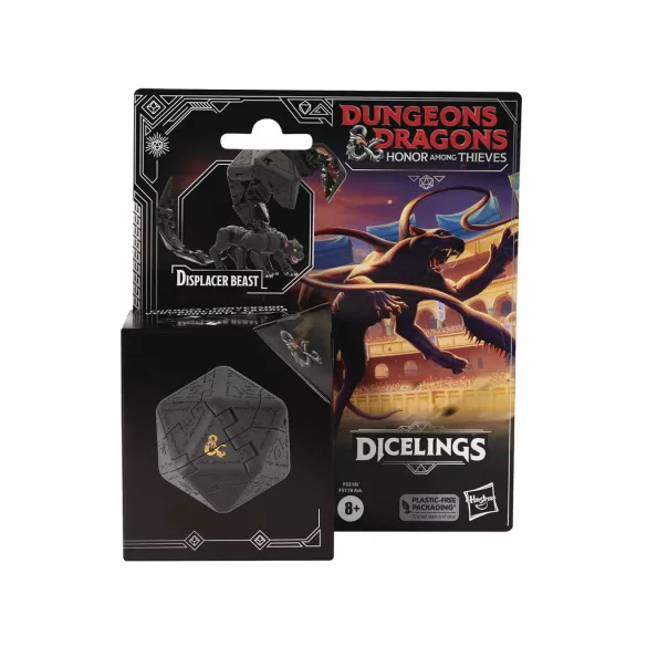 Dungeons & Dragons Honor Among Thieves Dicelings Displacer Beast átalakuló figura