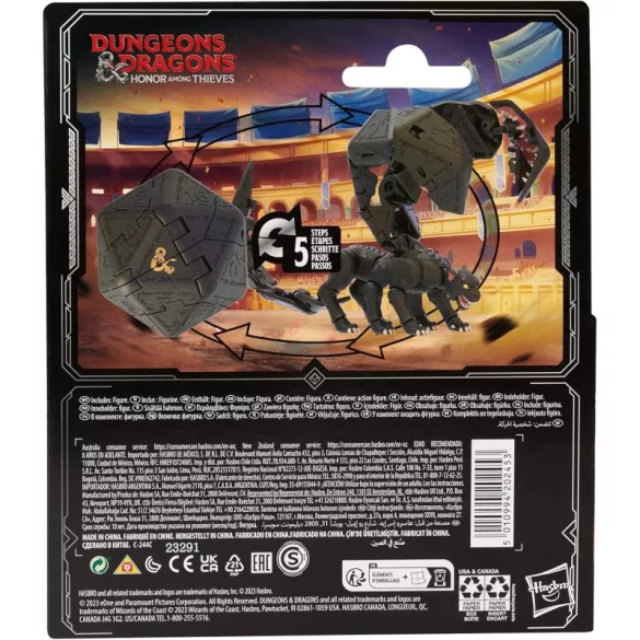 Dungeons & Dragons Honor Among Thieves Dicelings Displacer Beast átalakuló figura