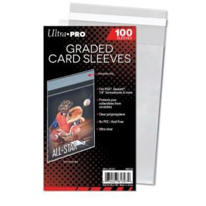UP - Standard Sleeves - Graded Card Sleeves Resealable (100 Sleeves)-81307