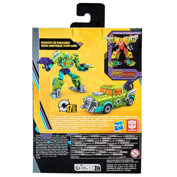 Transformers Buzzworthy Bumblebee Legacy: Evolution Robots in Disguise 2000 Universe Tow-Line-F70175L0
