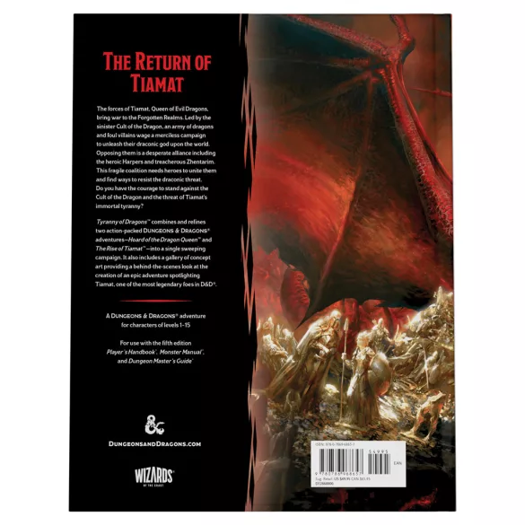D&D Tyranny of Dragons: Evergreen Version - EN-D12860000