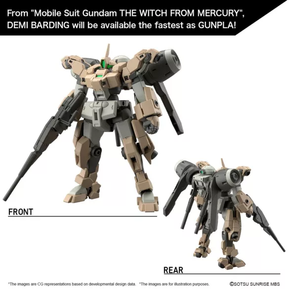 HG 1/144 Demi Barding-MK65313