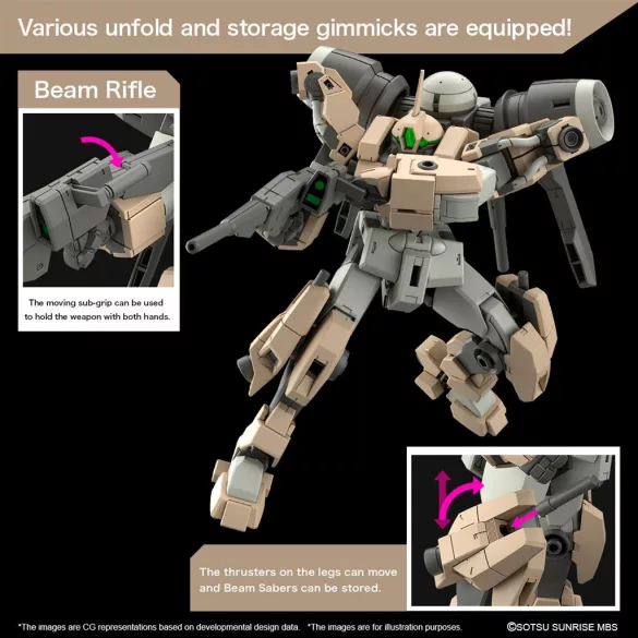 HG 1/144 Demi Barding-MK65313