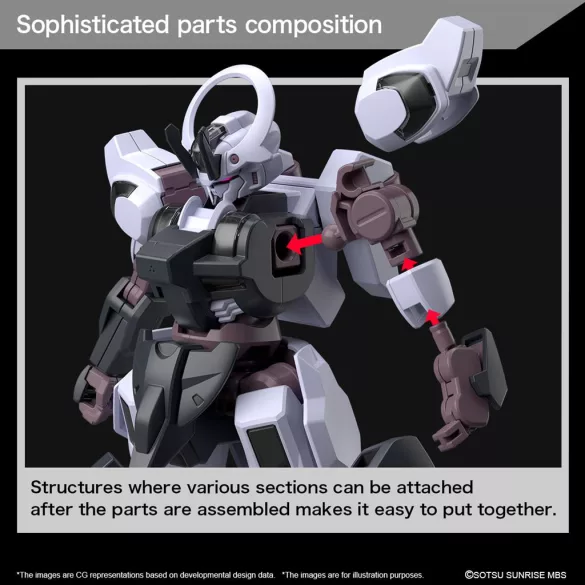 HG 1/144 Gundam Schwarzette-MK65024