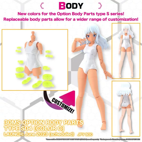 30MS Option Body Parts Type S04 [Color C]-MK65325