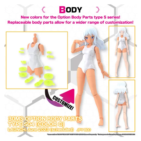30MS Option Body Parts Type S04 [Color C]-MK65325