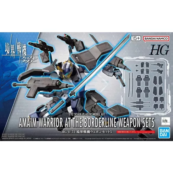 AMAIM Warrior at the Borderline - Model Kit - HG 1/72 Weapon Set 5-MK65328