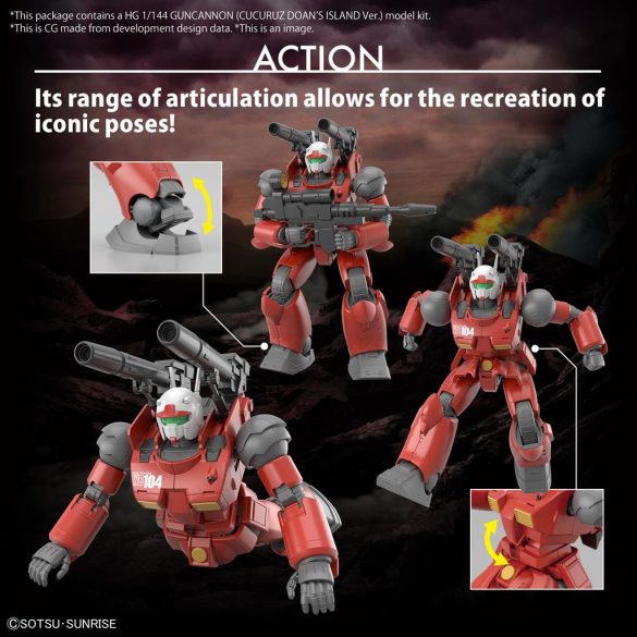 HG 1/144 Guncannon (Cucuruz Doan’S Island Ver.)-MK65315