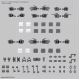 30 Minutes Missions (30MM) - 1/144 Option Parts Set 12: Hand Parts/Multi-Joint-MK65115