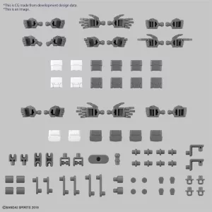 30 Minutes Missions (30MM) - 1/144 Option Parts Set 12: Hand Parts/Multi-Joint-MK65115