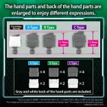 30 Minutes Missions (30MM) - 1/144 Option Parts Set 12: Hand Parts/Multi-Joint-MK65115