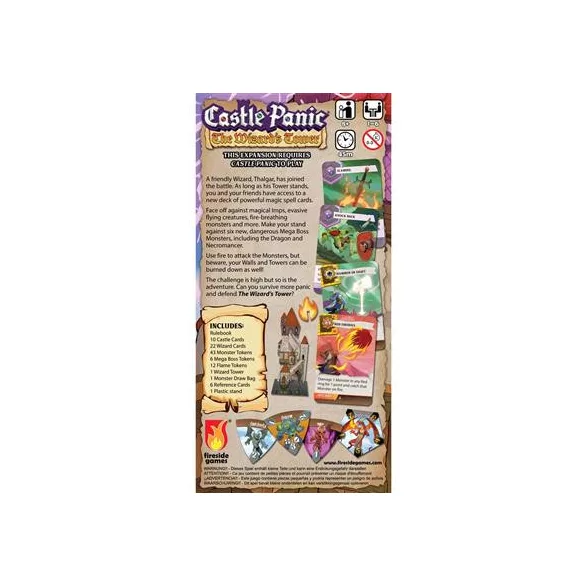 Castle Panic The Wizards Tower 2e - EN-FSD1017