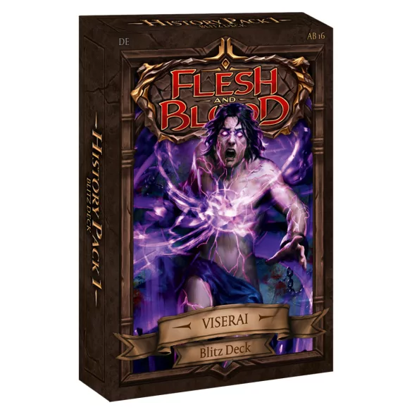 Flesh & Blood TCG - History Pack 1 Blitz Decks Display (6 Decks) - DE-FAB2208-DE
