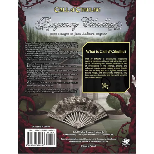 Regency Cthulhu: Dark Designs in Jane Austen's England - EN-CHA23179-H