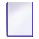 UP - 3" X 4" Purple Border Toploader 25ct-16160