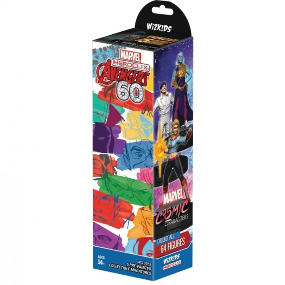 Marvel HeroClix: Avengers 60th Anniversary Booster Brick-84903