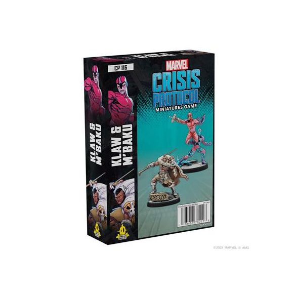 Marvel Crisis Protocol: Klaw and M’Baku - EN-CP116