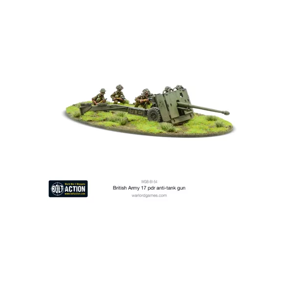Bolt Action - British Army 17 pdr anti-tank gun - EN