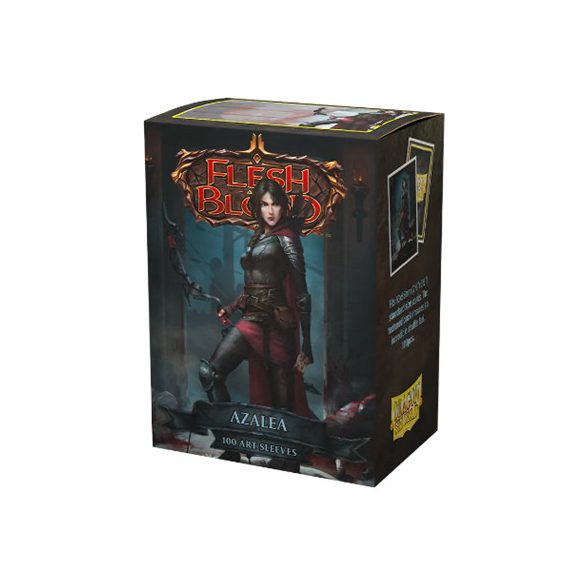 Dragon Shield Flesh and Blood License Standard Matte Art Sleeves - Azalea (100 Sleeves)-AT-16079