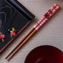 Kiki's Delivery Service - Lacquered Chopsticks 21cm Pink Sketches-SKATER-60169