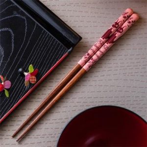 Ghibli - Lacquered Chopsticks 21cm Pink sketches - Kiki delivery's service-SKATER-60169